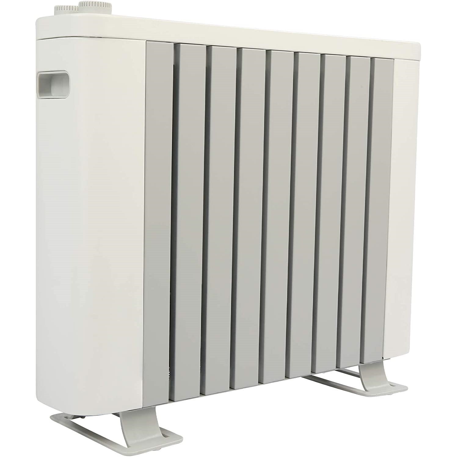 Electric Space Heater with Silent Portable Adjustable Thermostat 1000W Convector Heater for Home, Bedroom and Office - Bosonshop