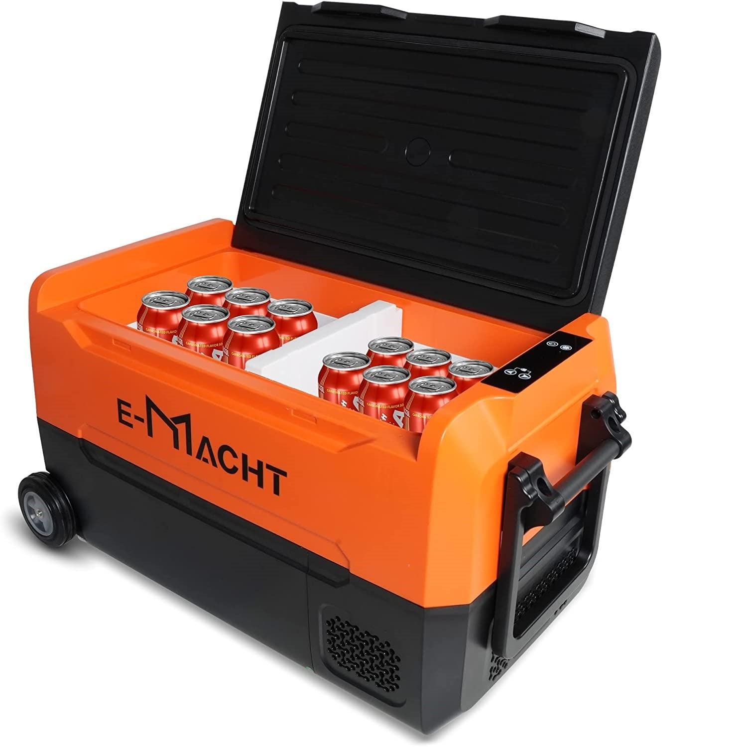 Portable Dual Zone Freezer Car Refrigerator,31.7Quart WIFI APP Control RV Refrigerator,Electric Fridge Cooler with LED light - Bosonshop