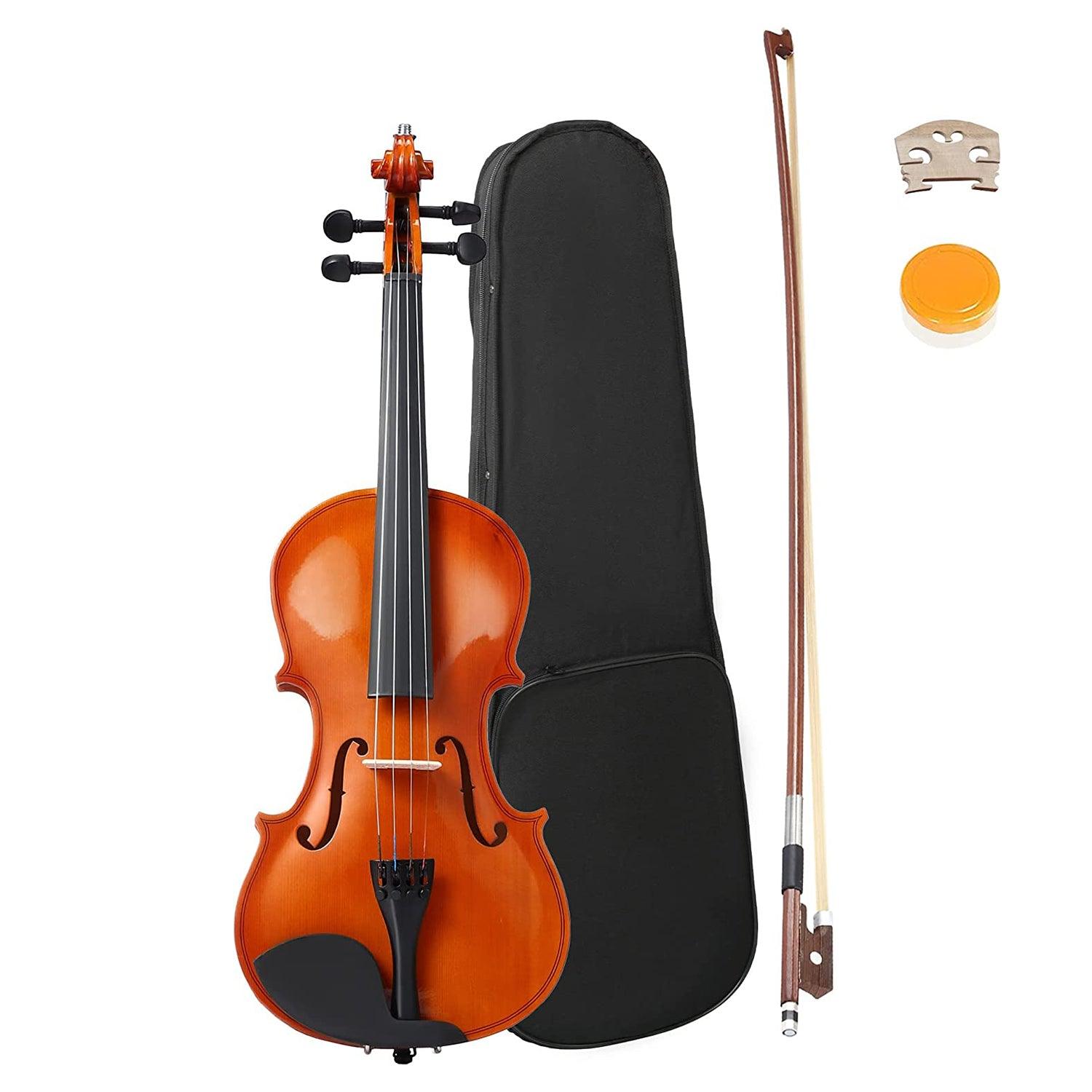 4/4 Full Size Violin Set Kids Premium Handcraft Violin with Case for Age 11+ - Bosonshop