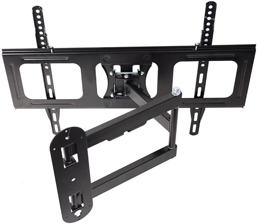 TV Wall Mount for 32-70 inch TV Adjustable TV Holder Up to VESA 600X400mm, Max load 77lbs, Tilt -10°/+5° , Black - Bosonshop