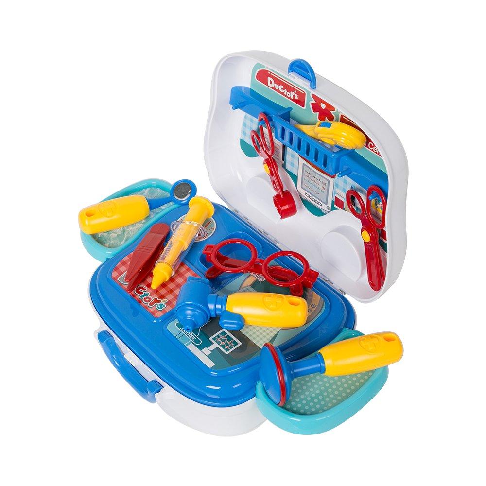 Bosonshop Little Doctor Kit Medical Box Pretend Play Toy for Toddler