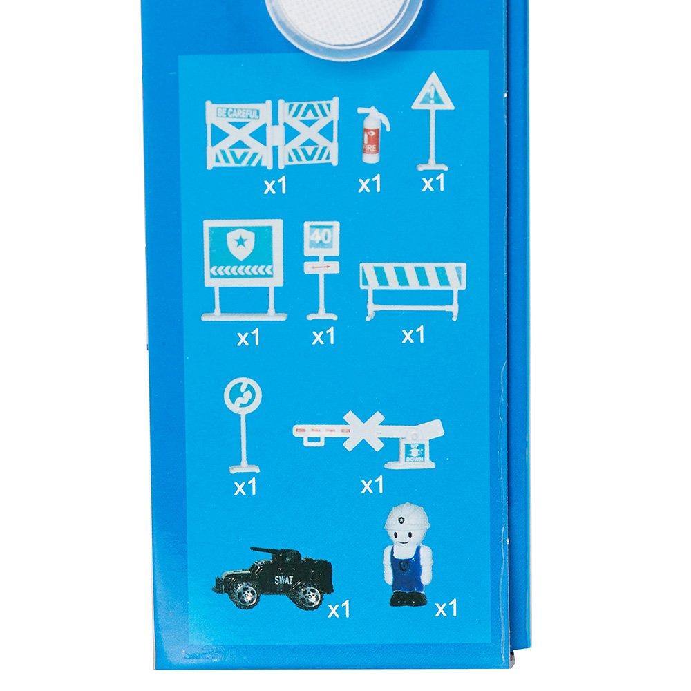 Bosonshop Kids Play Vehicle Working Site Playset for Todders Boys Construction Site Toys