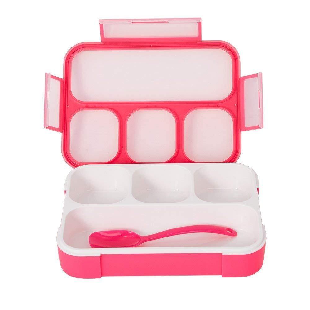 Bosonshop Kids Children Bento Lunch Box Eco-Friendly BPA Free Leakproof Container, 2PCS