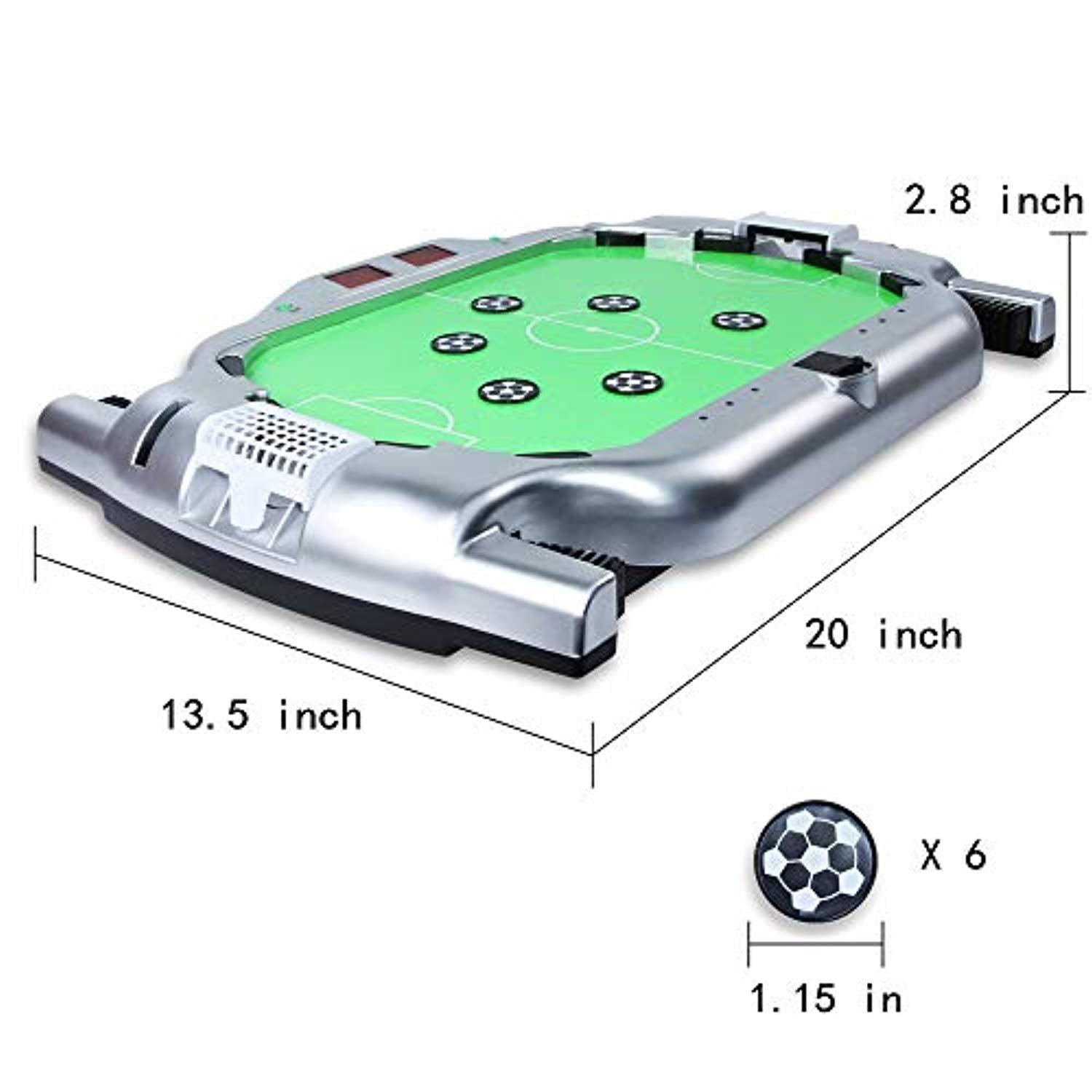 Bosonshop Tabletop Football Game, Fast Paced Action Game Lots of Fun for Kids