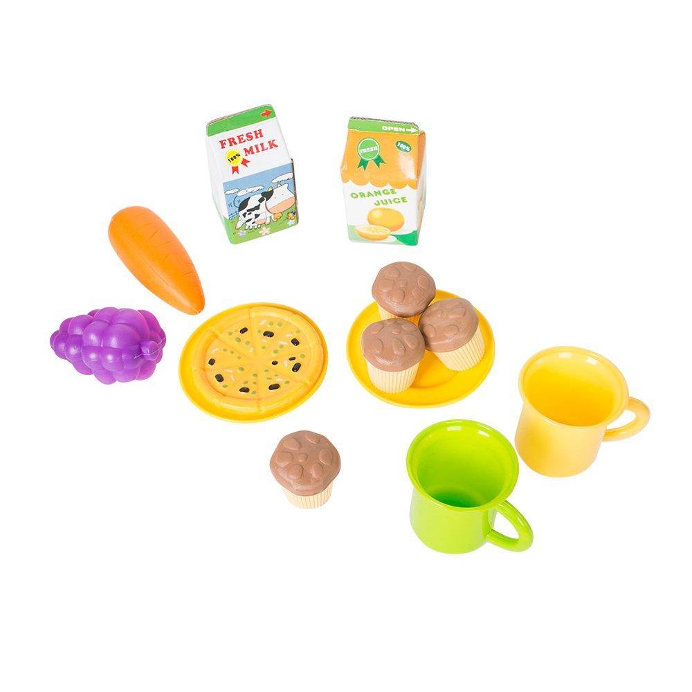 Bosonshop Shopping Cart Hand Basket Pretend Play Toy for Kids