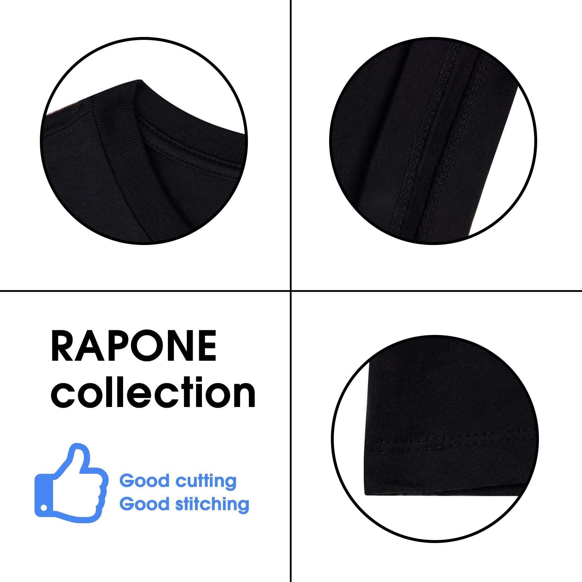 3-Pack Crew Classic T-Shirt Cotton Short Sleeve Shirts Summer Tops - Bosonshop