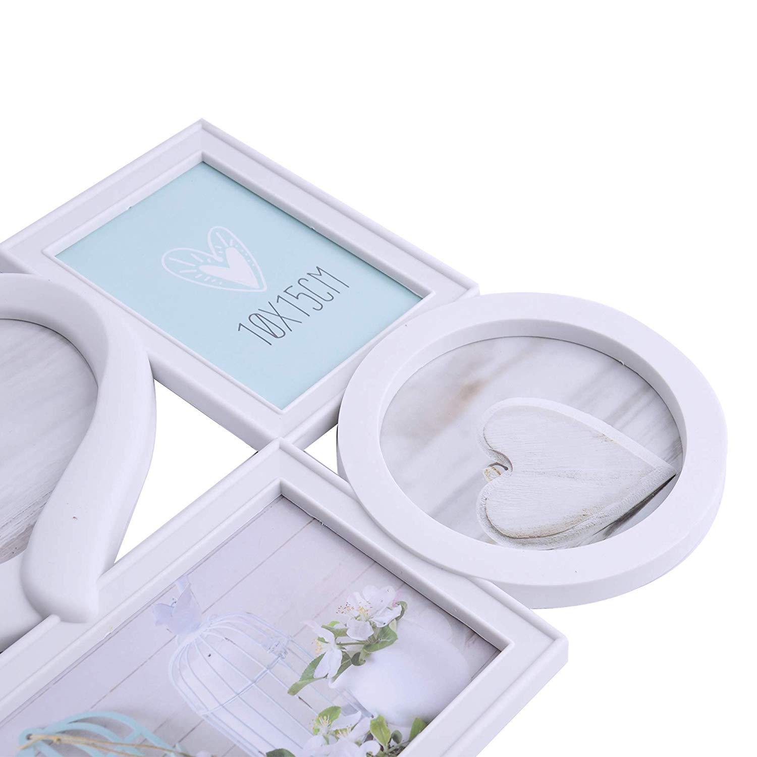 Bosonshop Home Creative Collage Wall-Mounted Plastic Photo Frame