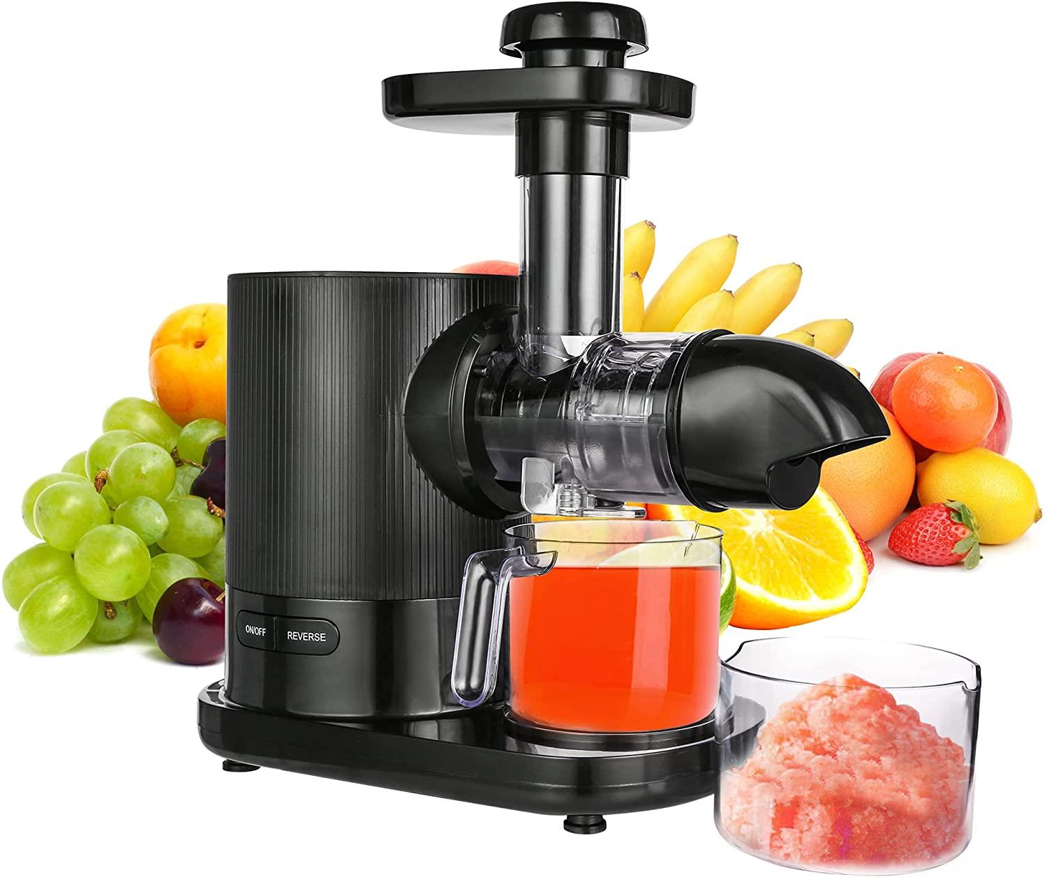 Centrifugal Juicer with 304 Stainless-Steel Filter, 2 Speeds, BPA-Free, High Juice Yield, Dishwasher Safe, 150W Low-Speed Celery Juicer - Bosonshop