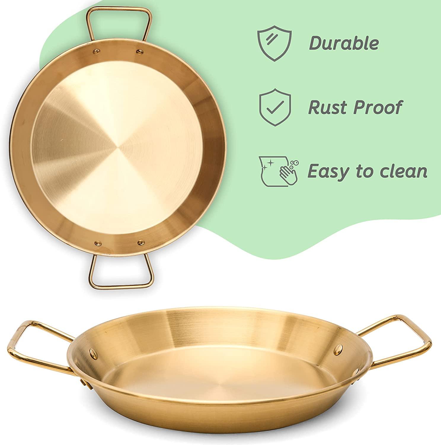 (Out of Stock) Set of 2 Display Salad Bowl Decorative Bowl, Gold Fruit Bowl, Candy Dish, Gold Centerpiece Bowl for Party - Bosonshop