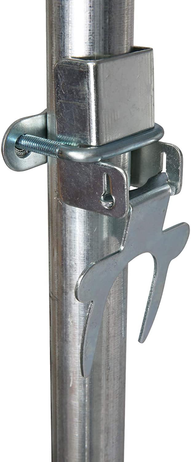 Outdoor Metal Dog Playpen For Your Puppy, Exercise Pens For Puppies, Chain Link Dog Kennel, 6.5' x 6.5' x 5' - Bosonshop