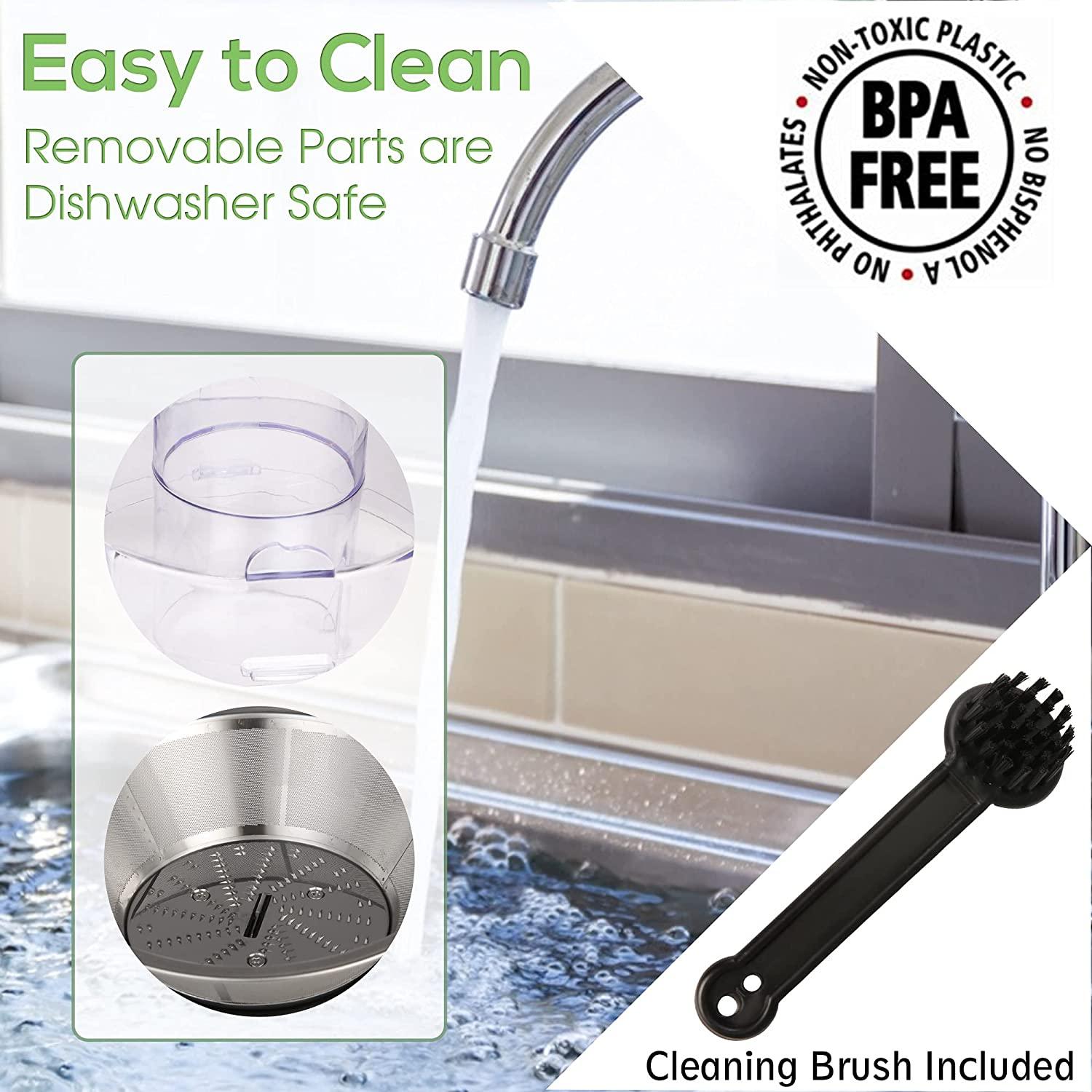 850W Electric Wide Mouth Centrifugal Juice Extractor, 2 Speed Electric Fruit Juice Extractor Machine - Bosonshop