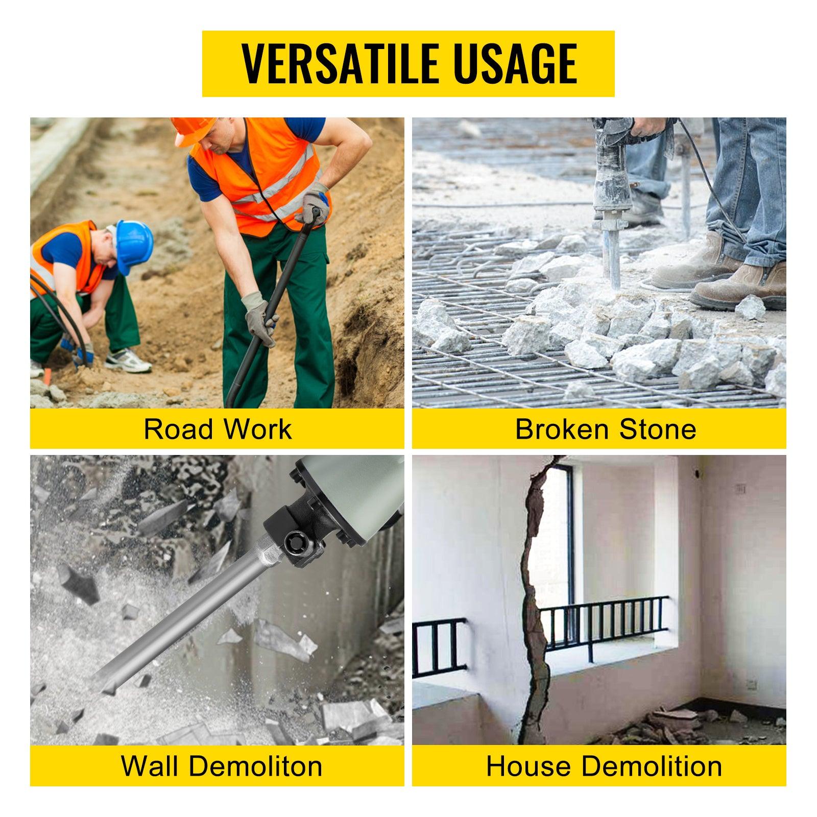 (Out of Stock) Multifunctional Rotary Hammer 3600W Ground Breaking Concrete Electric Hammer Tool Impact Drill - Bosonshop