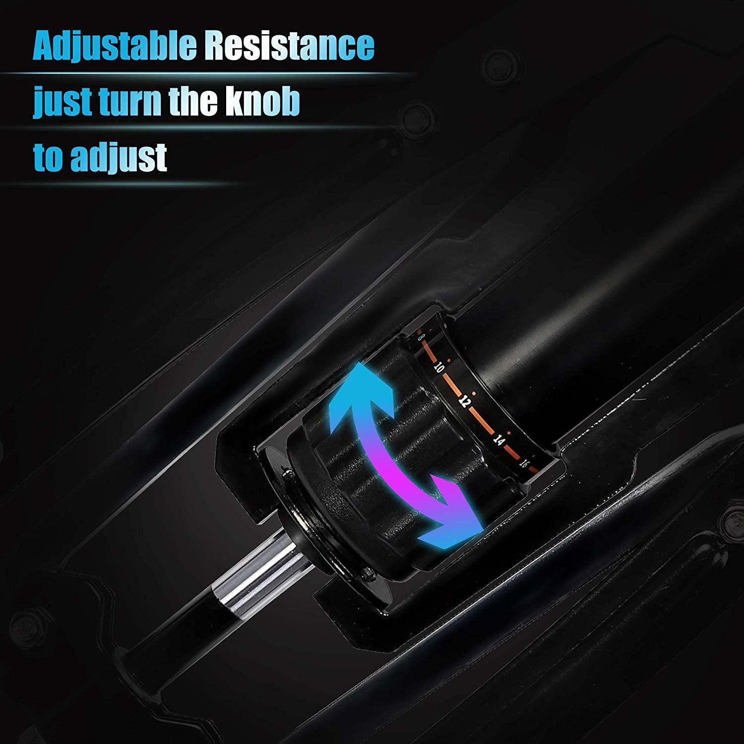 Hydraulic Power Twister Adjustable Arm Exerciser Home Chest Expander with Resistance - Bosonshop