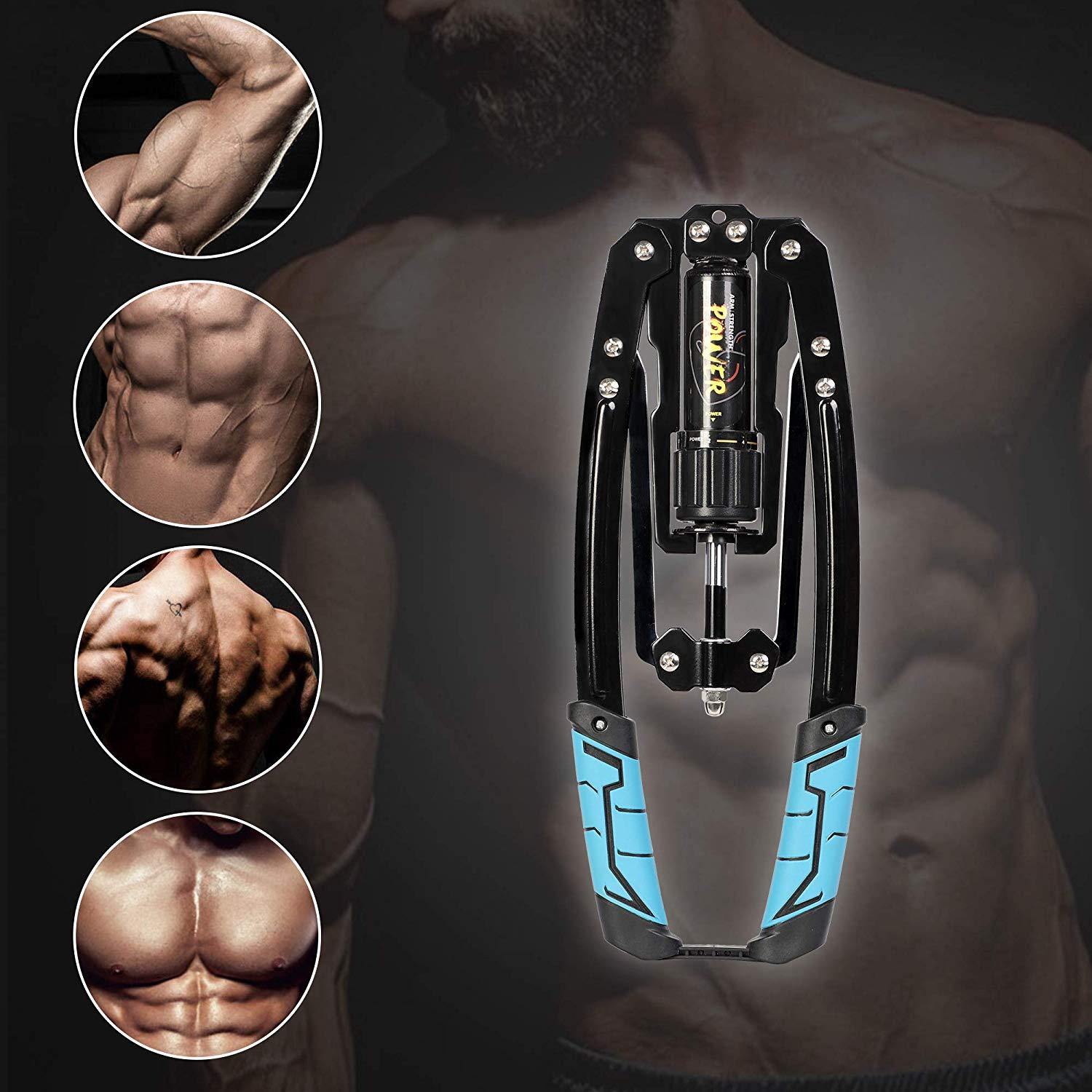 Hydraulic Power Twister Adjustable Arm Exerciser Home Chest Expander with Resistance - Bosonshop