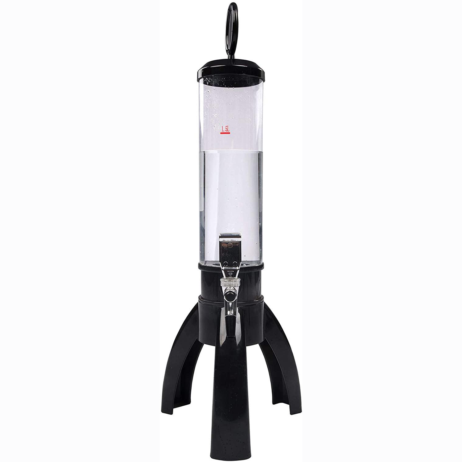 (Out of Stock) 1.5L Draft Beverages Beer Tap Beverage Dispenser with Label for Beer and Drink - Bosonshop
