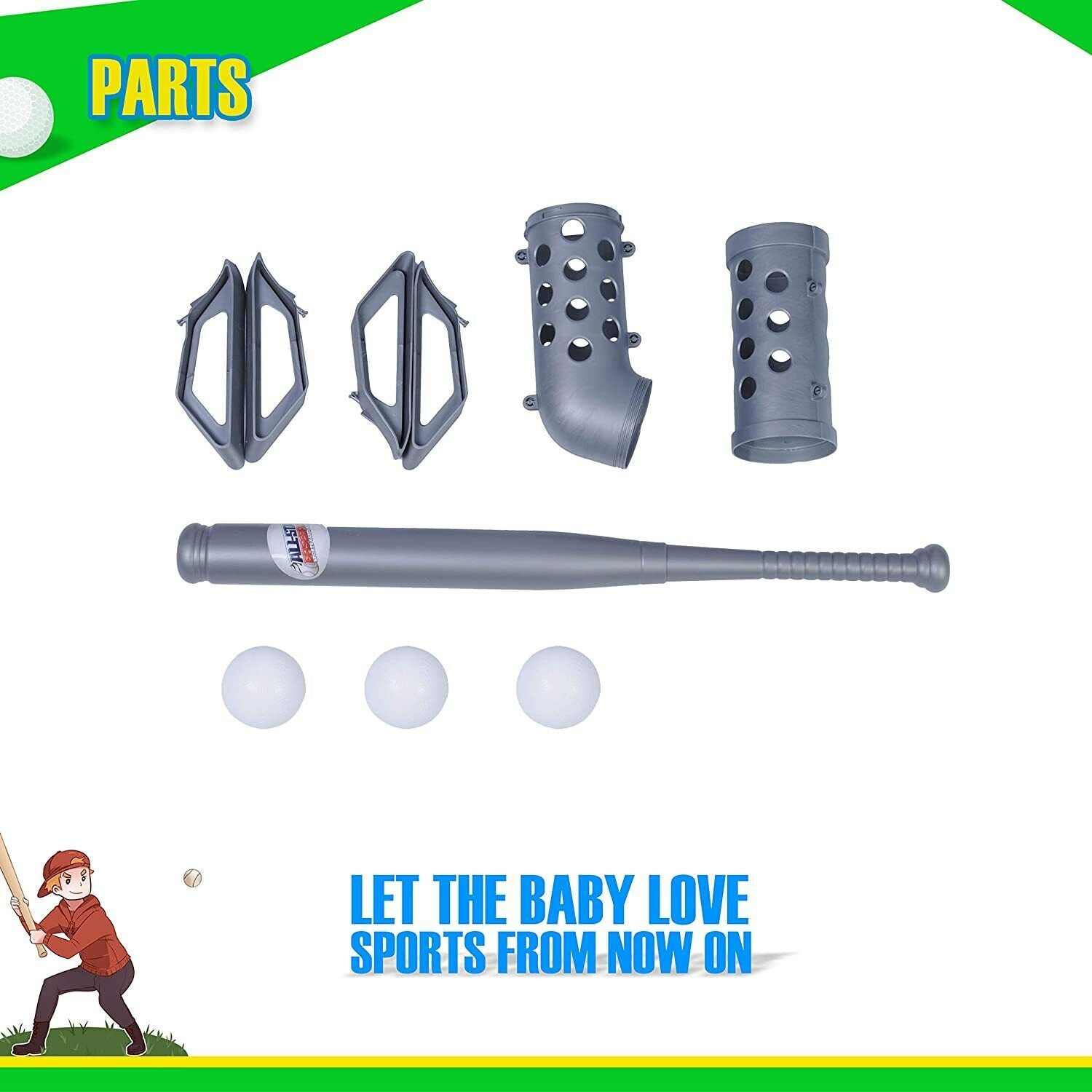 Kids Training Automatic Launcher Baseball Bat Toys - Bosonshop