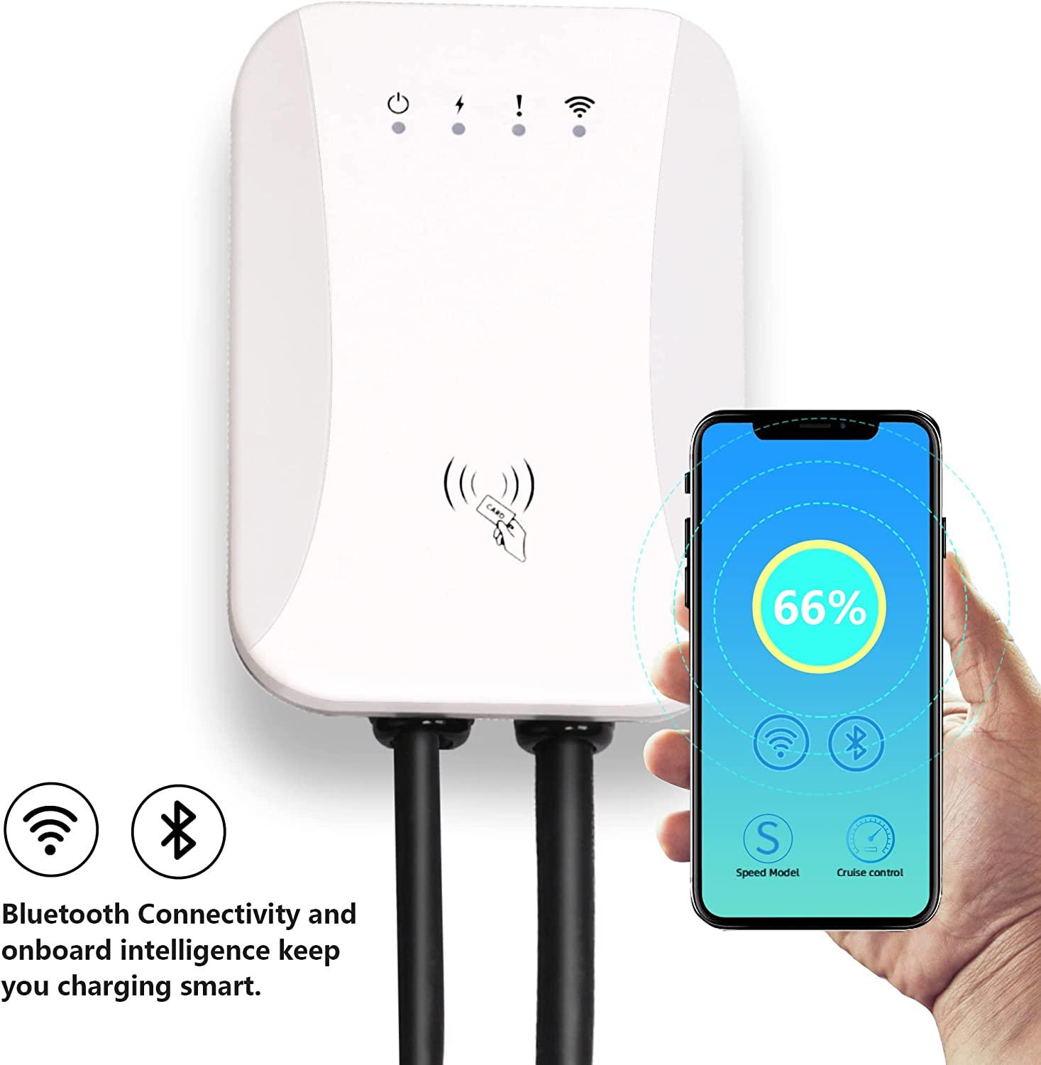 (Out of Stock) 40 Amp 240V Level 2 EV Charger with 25 ft. J1772 Cable, NEMA 14-50 Plug - Bosonshop