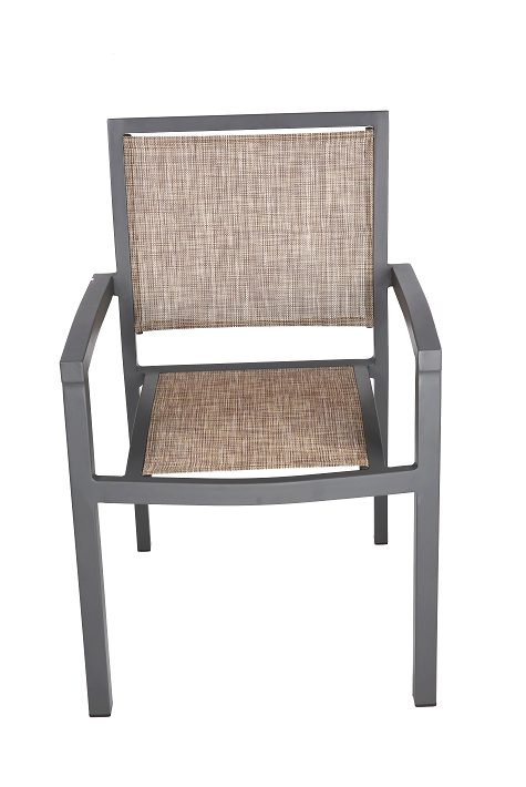 Set of 4 Outdoor Patio Dining Chairs Aluminum Frame Balcony Rattan Wicker Furniture Chair All-Weather Arm Chair - Bosonshop