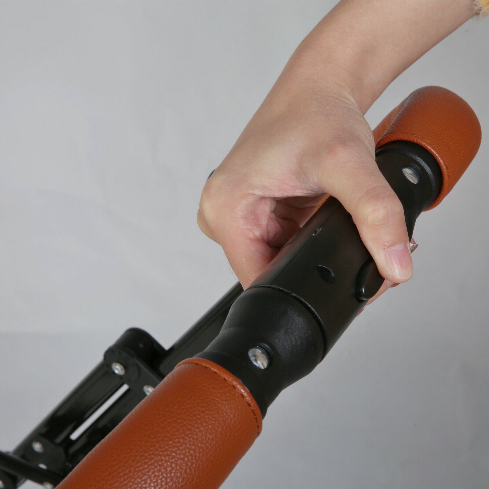 Double Decker Bus Pet Stroller Two Level Cat and Dog Stroller, Gray - Bosonshop