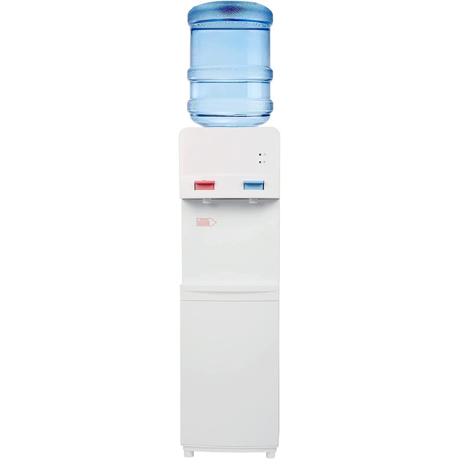 5 Gallon Top Loading Water Cooler Water Dispenser with Child Safety Lock, 2 Temps (Hot & Cold), ETL Listed, White - Bosonshop