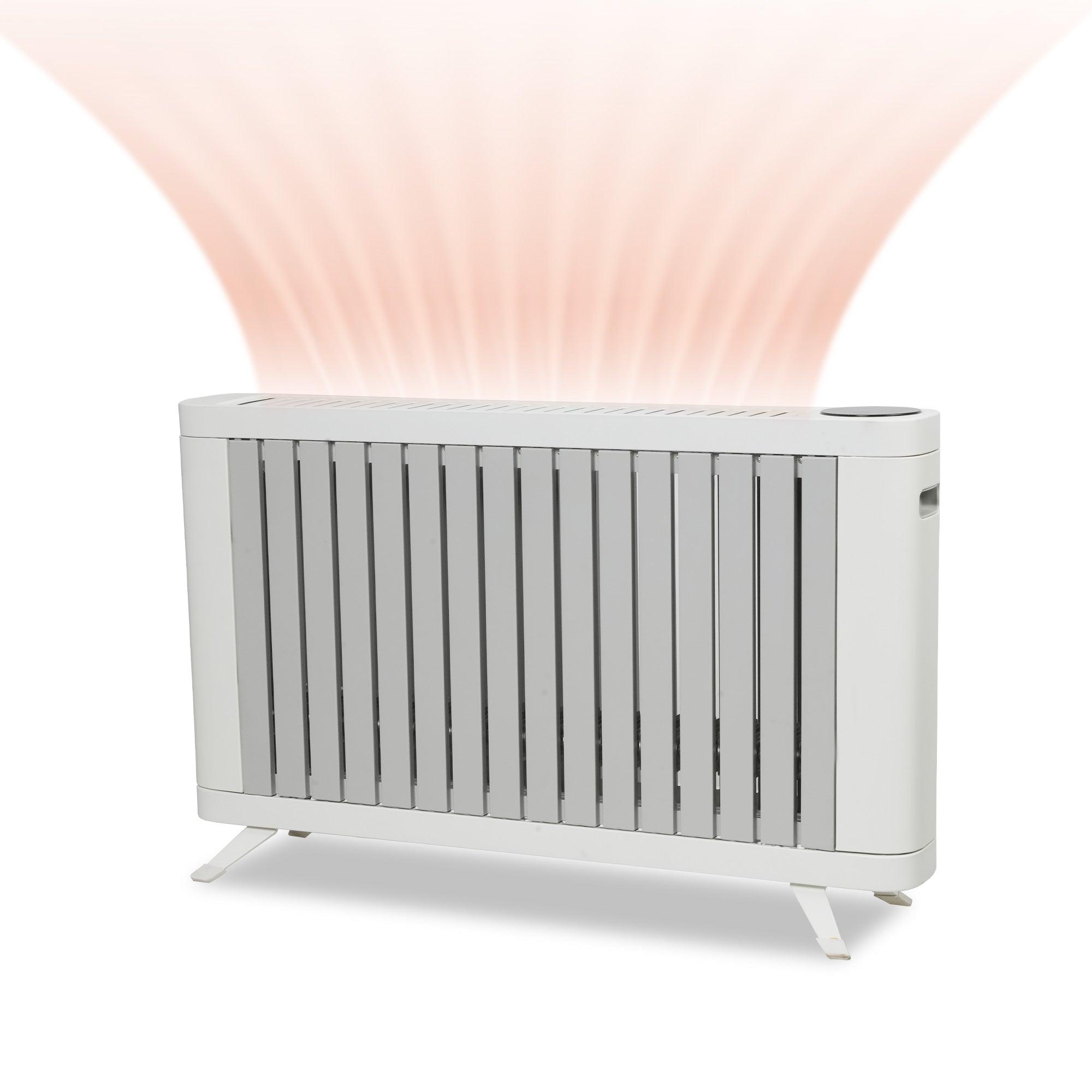 1500W Electric Baseboard Space Heater with Adjustable Thermostat , Remote Included and with Digital Display - Bosonshop