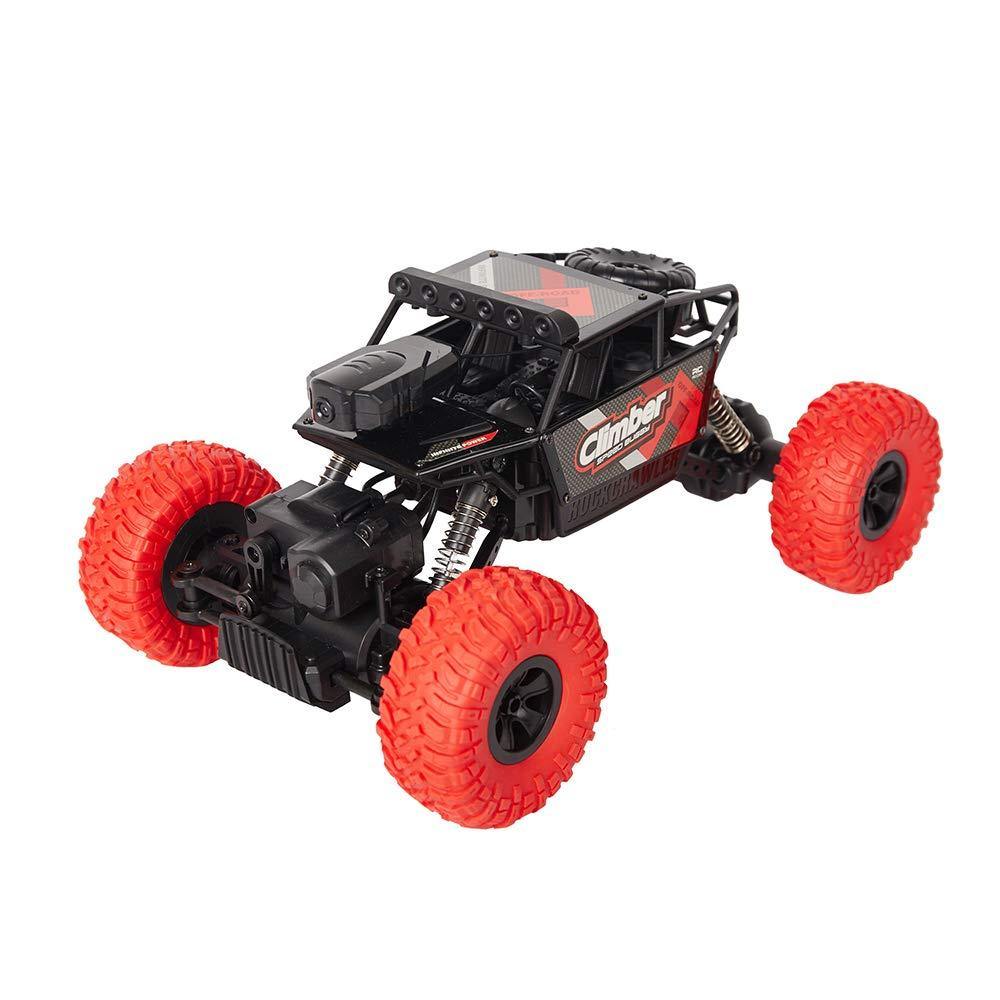 Bosonshop RC Car 4WD Rock Crawler Climber Off Road Vehicle 2.4Ghz Toy Remote Control Car Electronic Monster Truck with Wi-Fi HD Camera