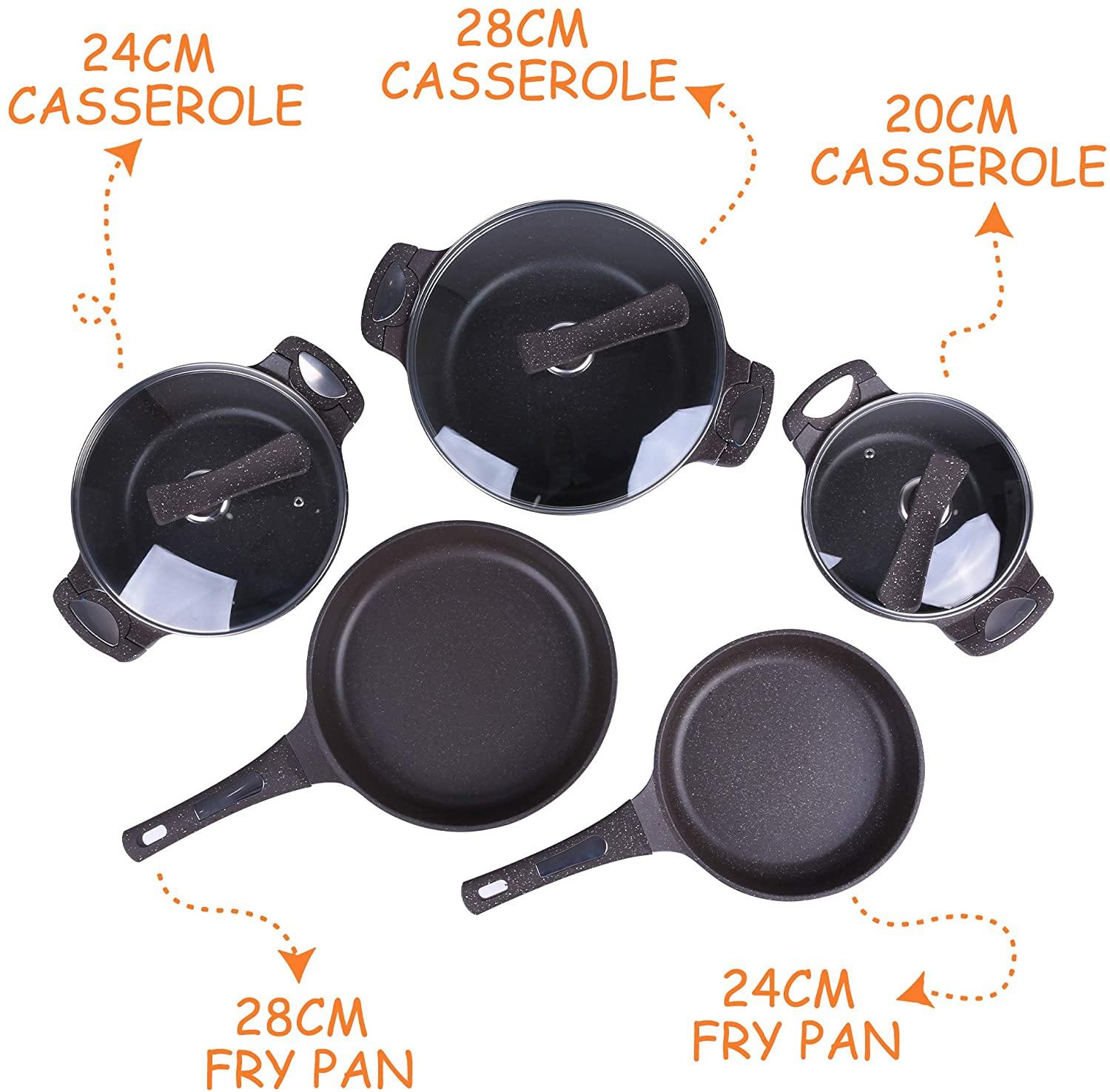 Stainless Steel Pots and Pans Sets, Classic Cookware set, 8pcs - Bosonshop