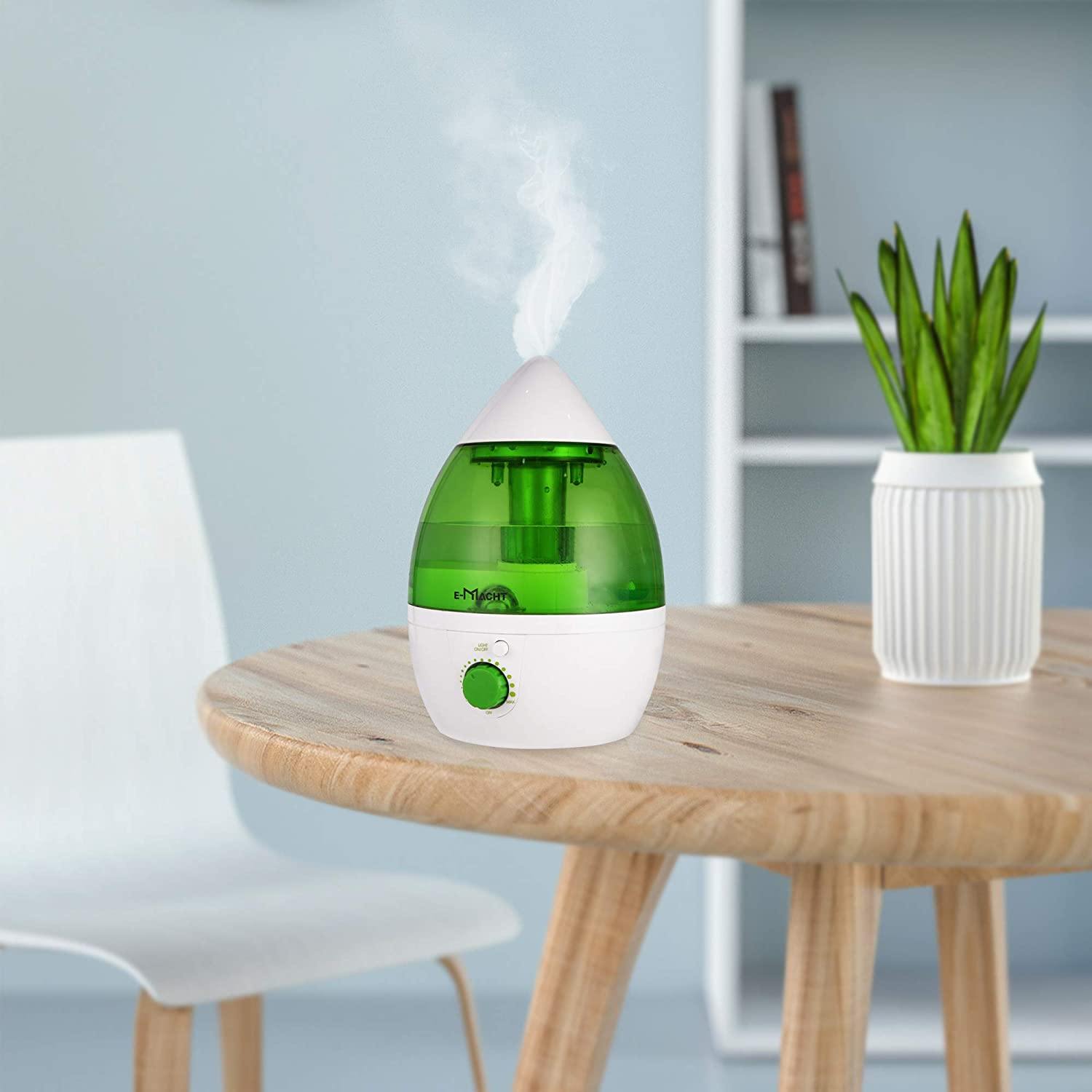 Humidifiers for Bedroom Quiet Ultrasonic Cool Mist Humidifier 1.1L with Auto Shut-Off - Bosonshop